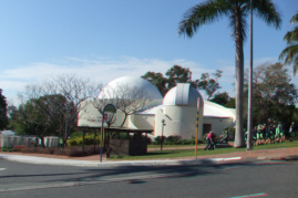 Planetarium at Botanic Gardens Mt Coottha Brisbane Queensland 3D Anaglyph